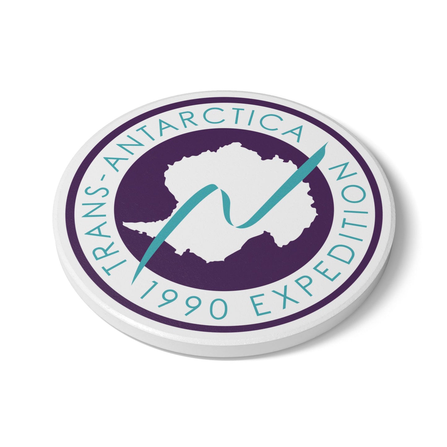 Trans-Antarctica Expedition Ceramic Coaster