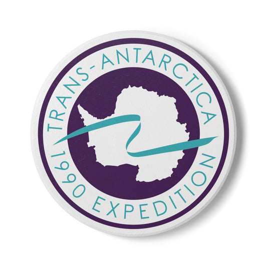 Trans-Antarctica Expedition Ceramic Coaster