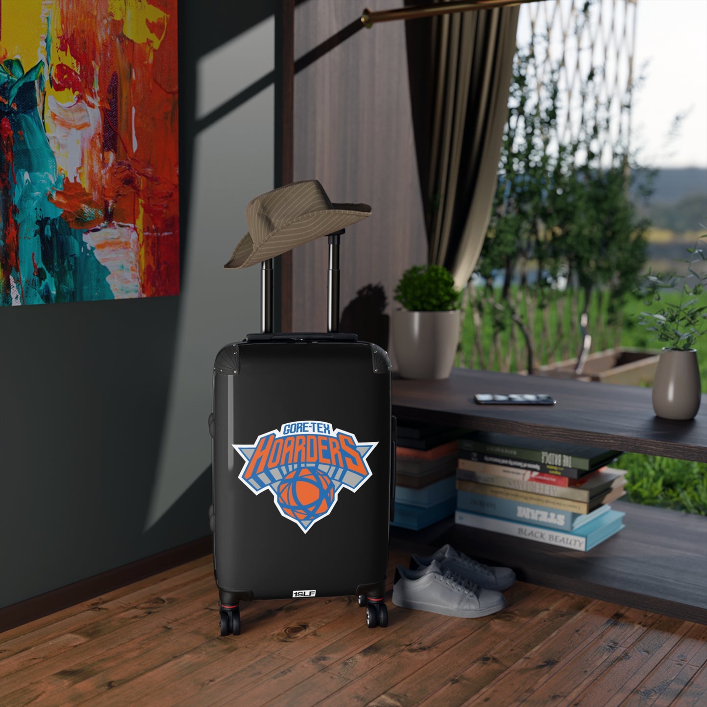 GTH Triangle Logo Carry-on Suitcase